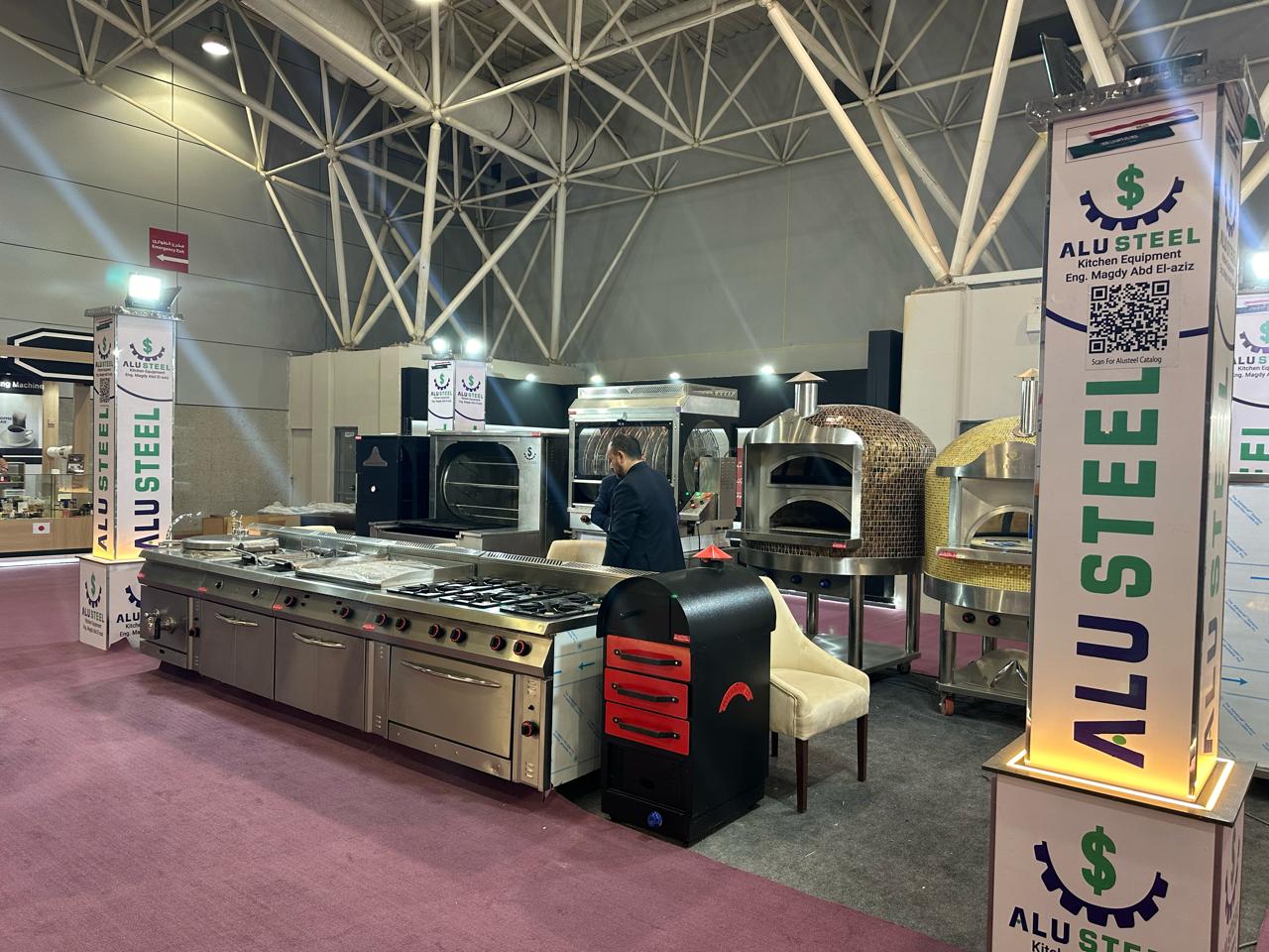 Alusteel For Hotel, Restaurant, kitchen Equipment - Riyad HORECA 2023 - HORECA