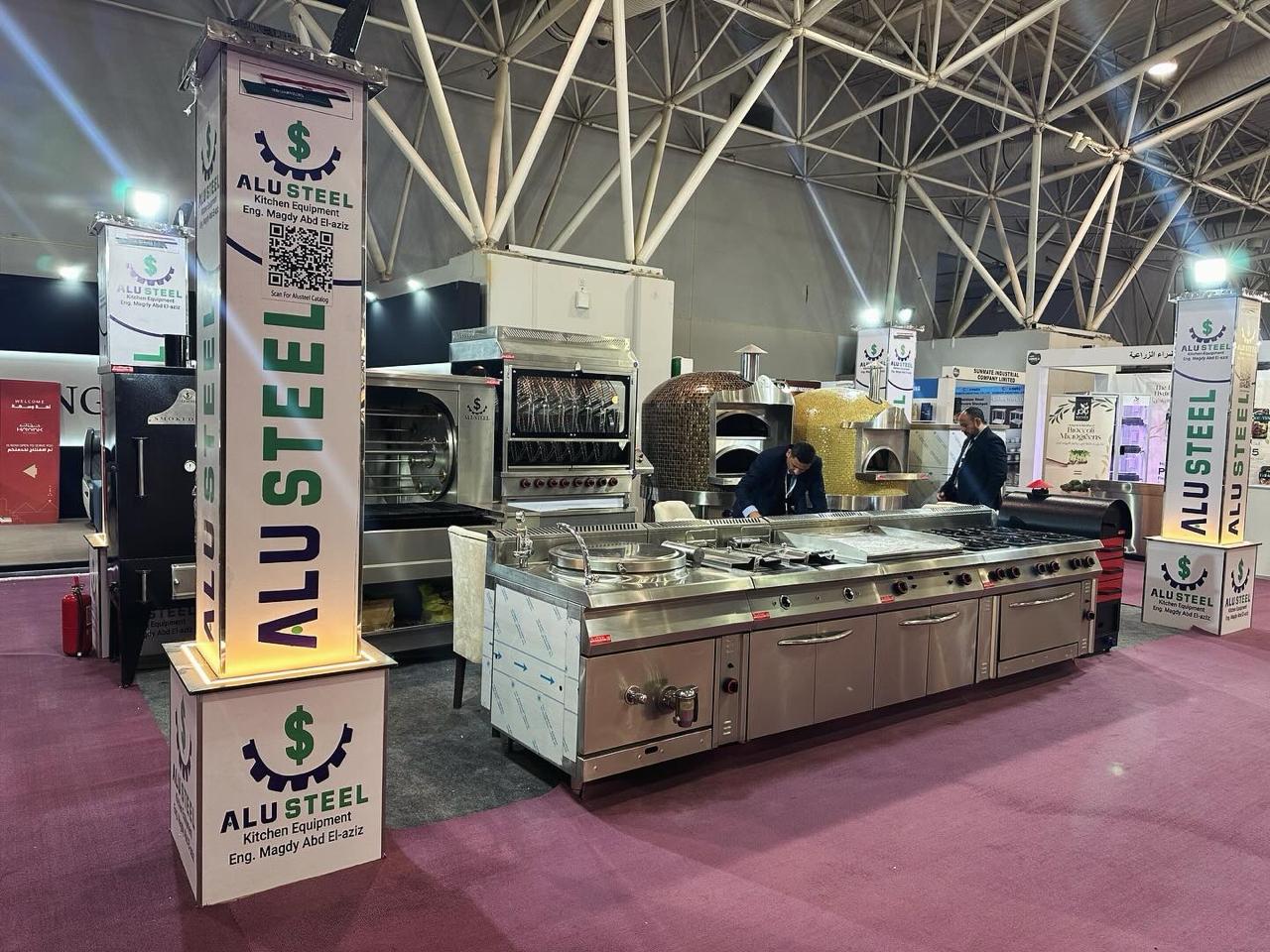 Alusteel For Hotel, Restaurant, kitchen Equipment - Riyad HORECA 2023 - HORECA