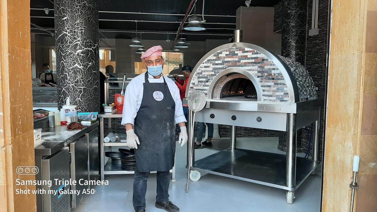 Alusteel For Hotel, Restaurant, kitchen Equipment - Wood-fired Pizza Oven - Premium products