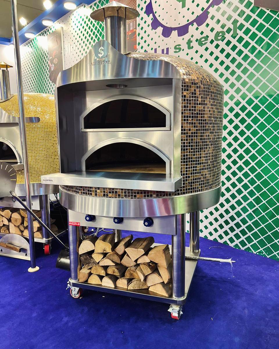 Alusteel For Hotel, Restaurant, kitchen Equipment - Wood-fired Pizza Oven - Premium products