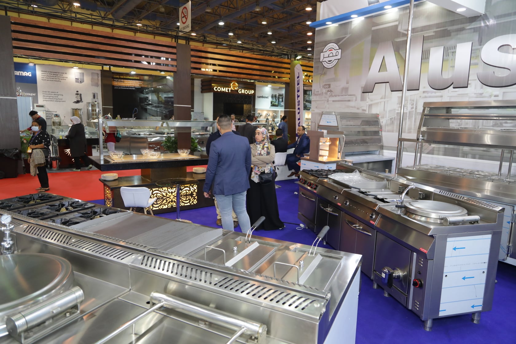 Alusteel For Hotel, Restaurant, kitchen Equipment - Riyad HORECA 2023 - HORECA