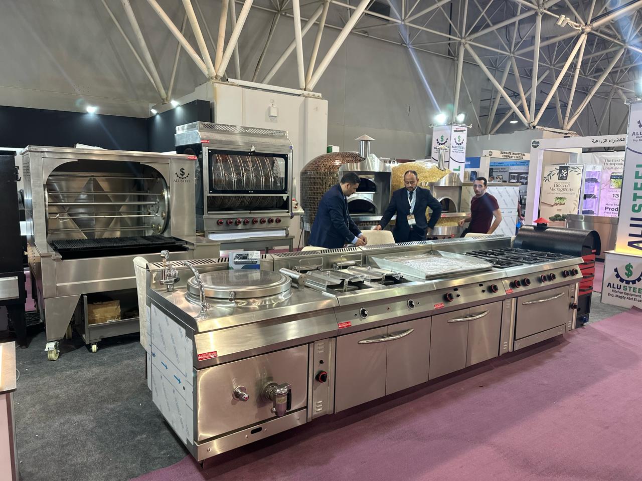 Alusteel For Hotel, Restaurant, kitchen Equipment - Riyad HORECA 2023 - HORECA