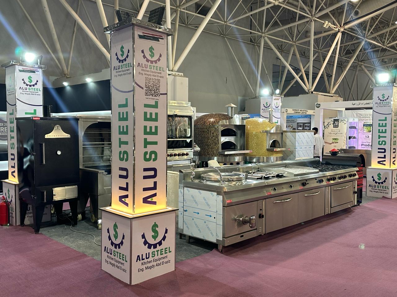 Alusteel For Hotel, Restaurant, kitchen Equipment - Riyad HORECA 2023 - HORECA