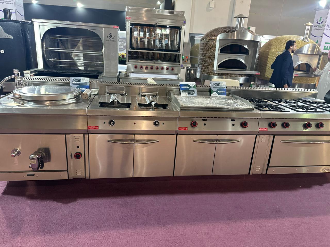 Alusteel For Hotel, Restaurant, kitchen Equipment - Riyad HORECA 2023 - HORECA